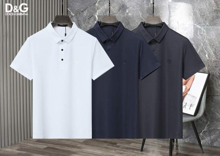 Picture of Dolce Gabbana Polo Shirts Short _SKUDGM-3XL26rn1128294